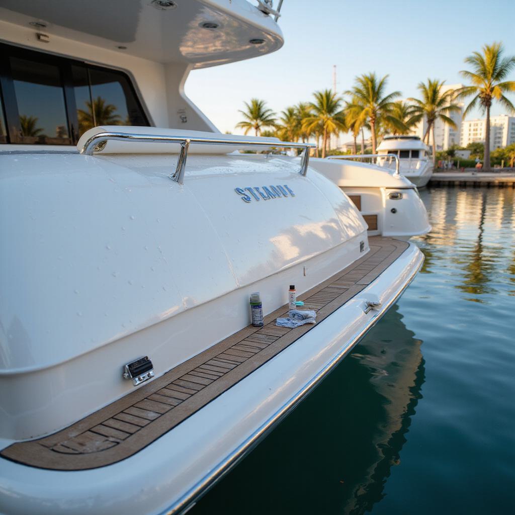Fort Lauderdale Boat Cleaning portfolio 1