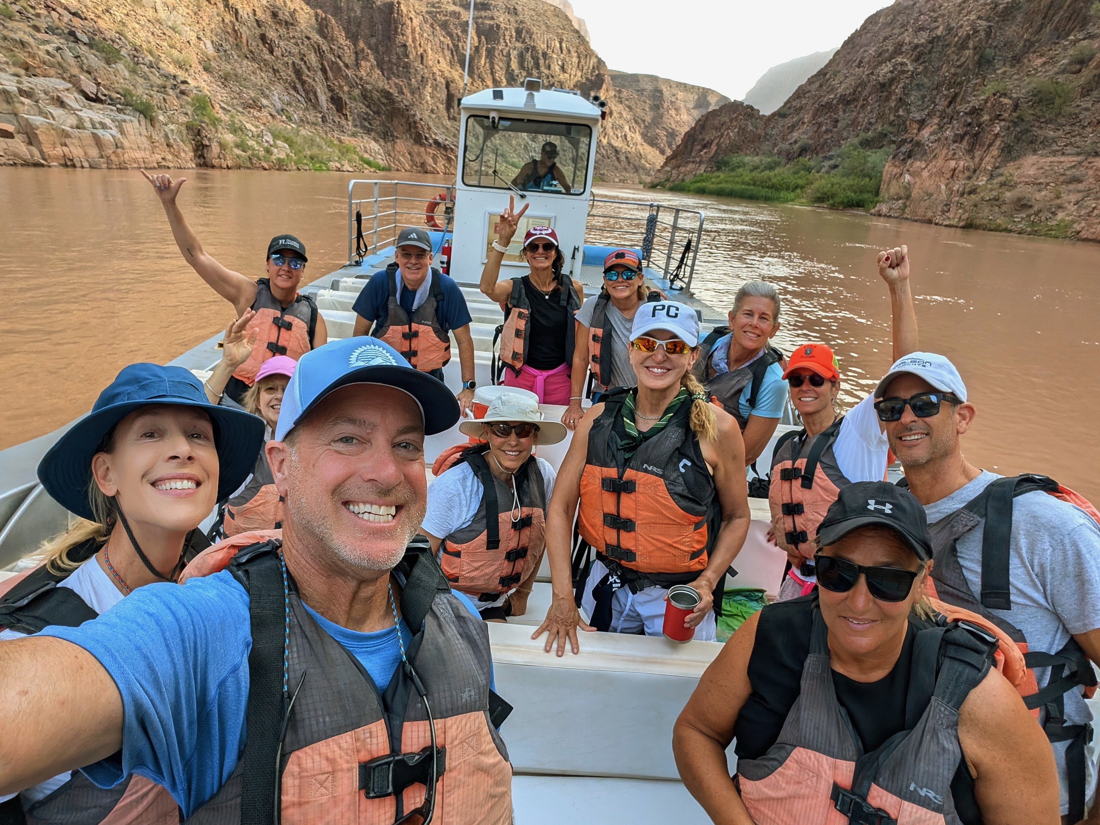 Grand Canyon Blue Boat Group