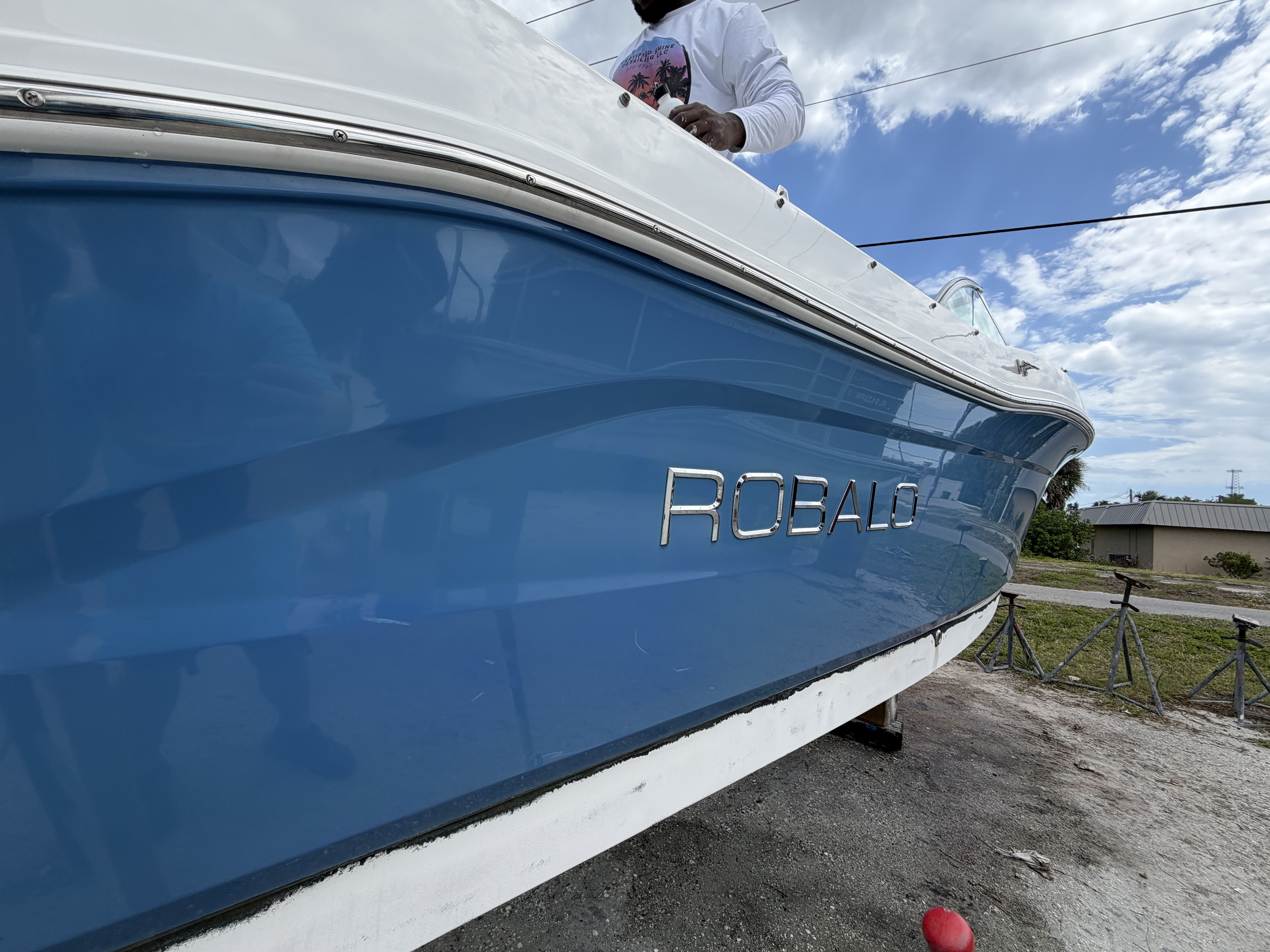 Certified shine detailing marine service project 16