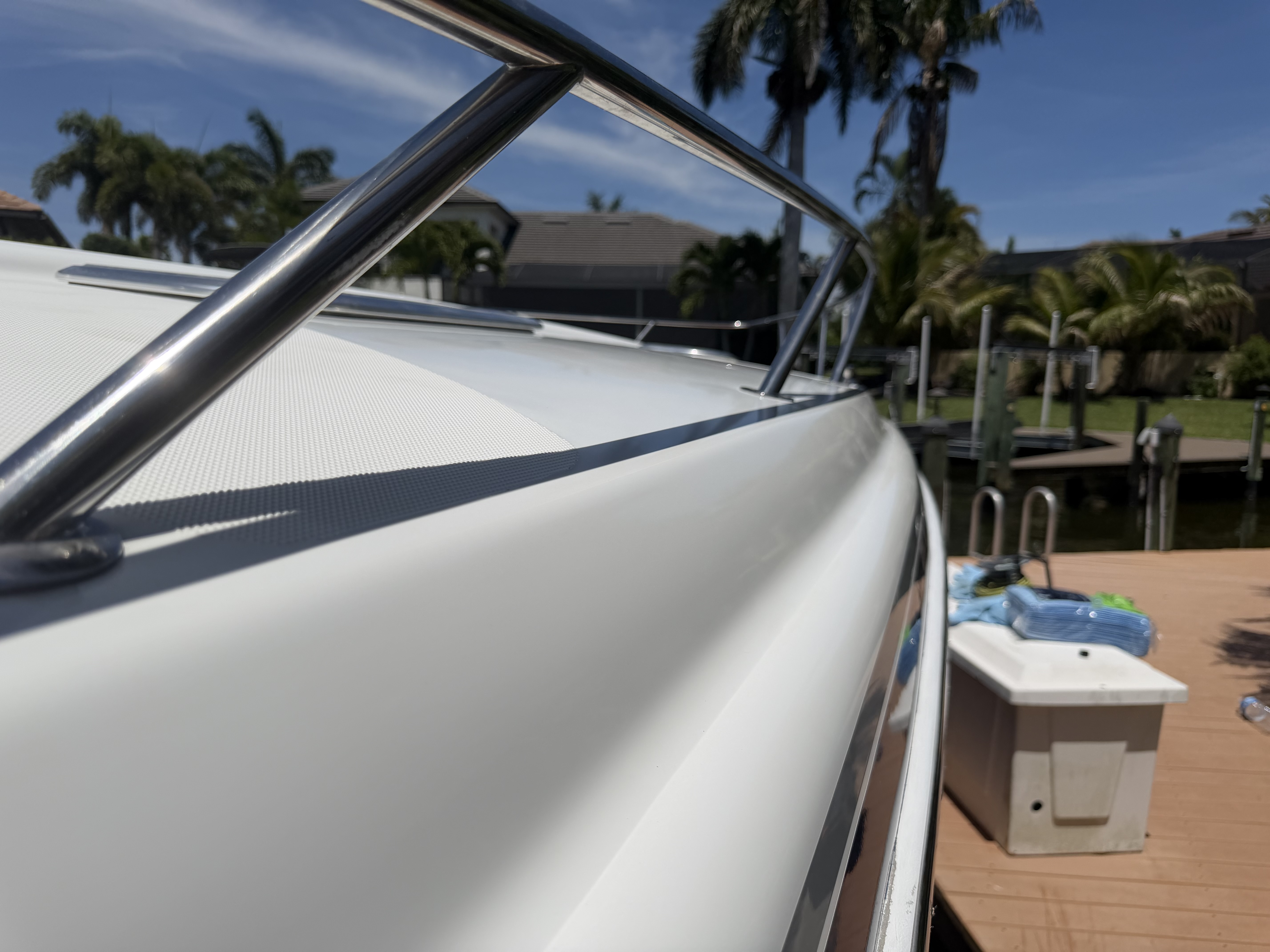 Certified shine detailing marine service project 22