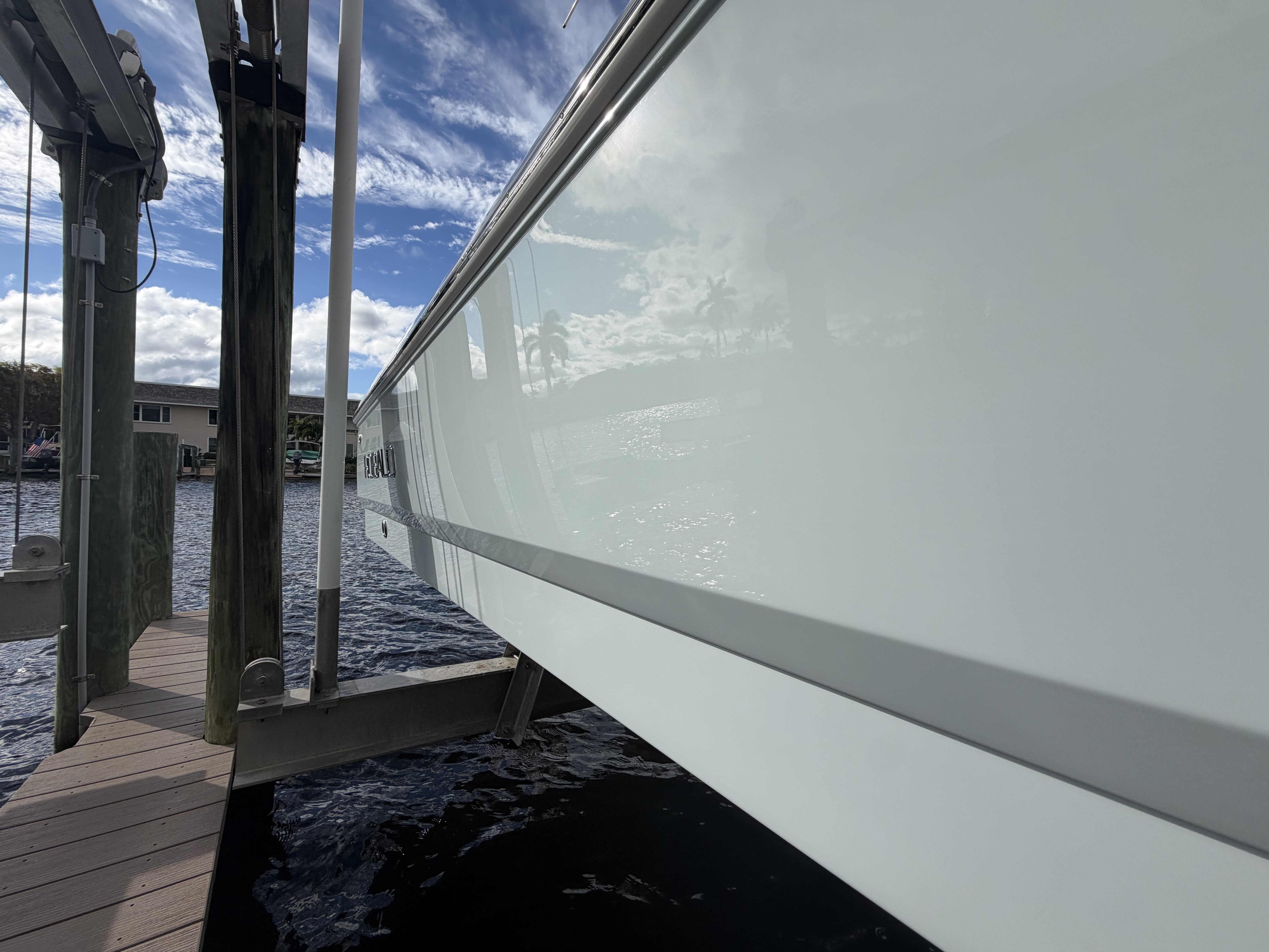 Certified shine detailing marine service project 15