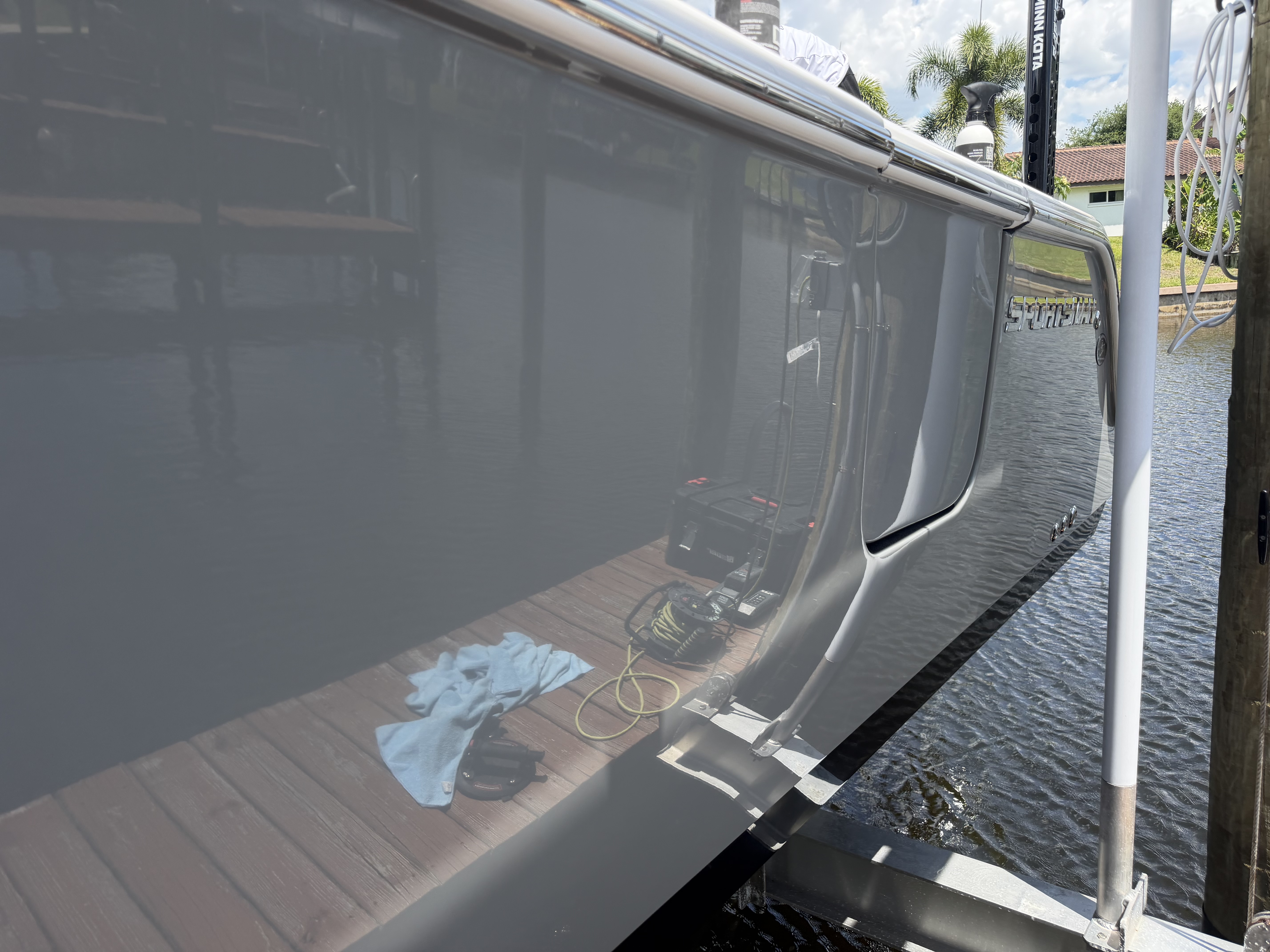 Certified shine detailing marine service project 21