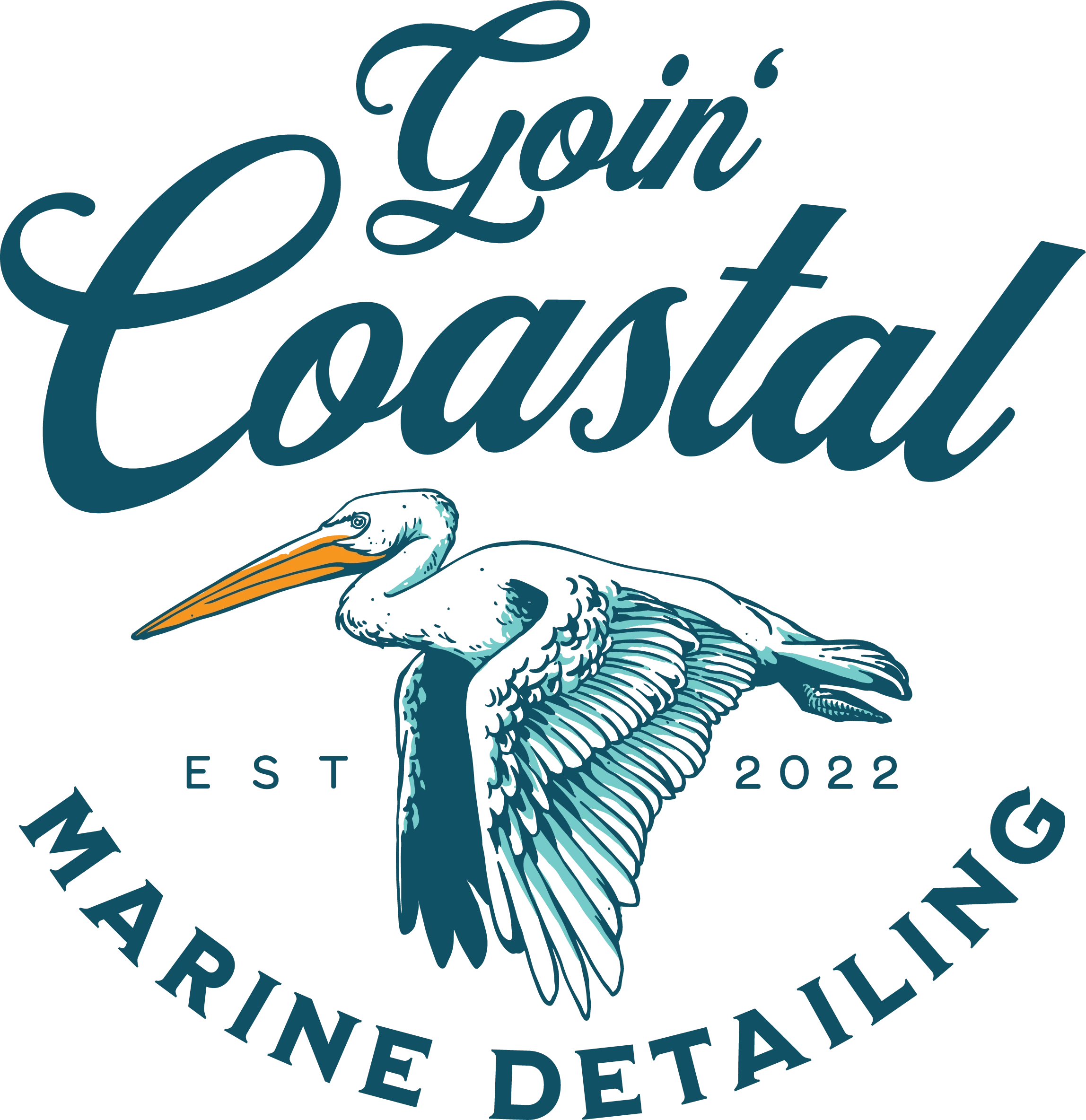 Goin' Coastal Marine Detailing logo