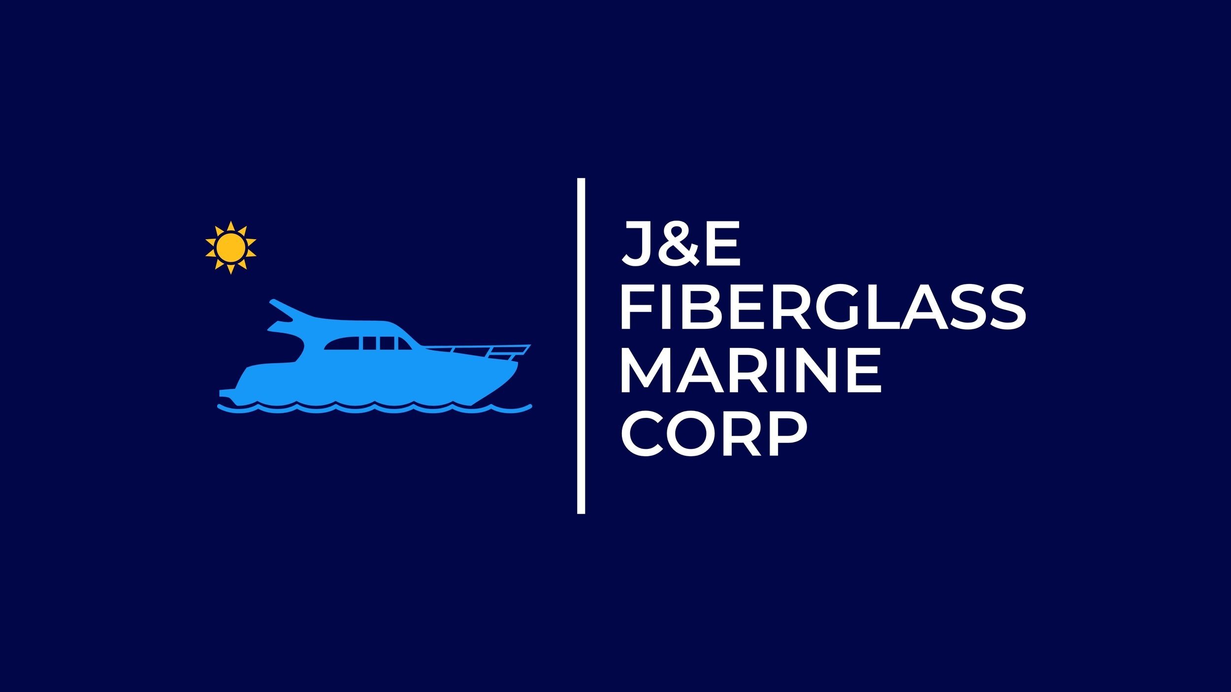 J&E Fiberglass Marine logo