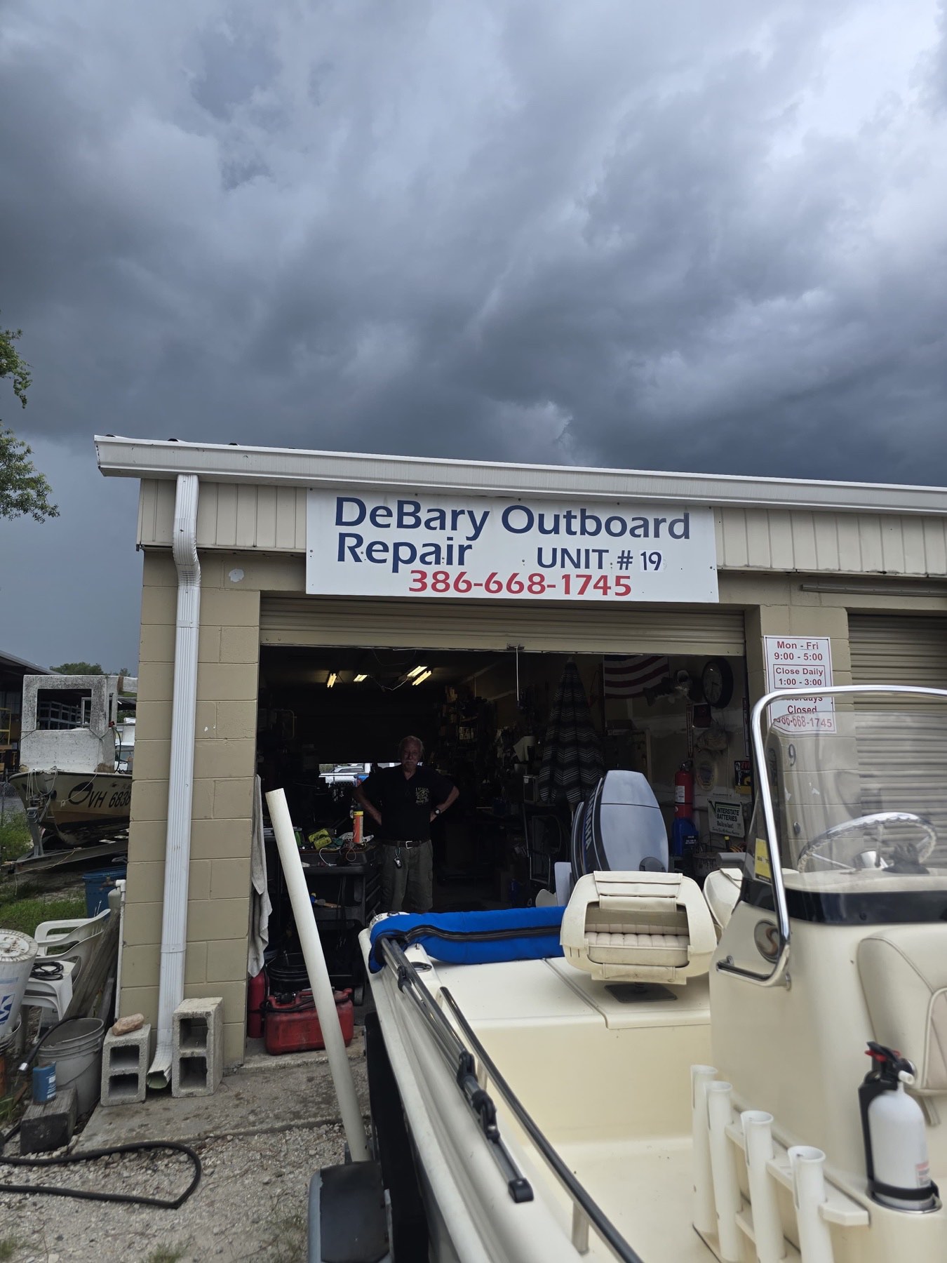 DeBary Outboard Repair project photo