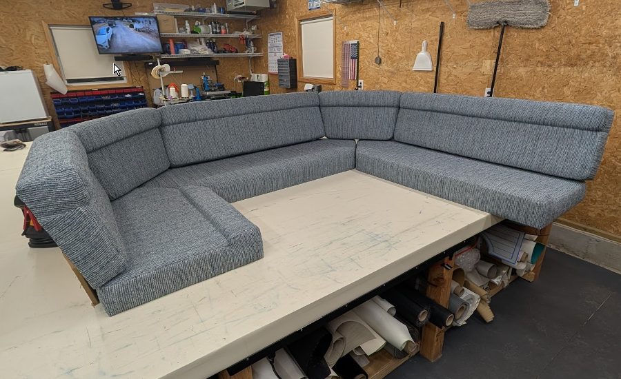 Plattsburgh Marine Canvas and SeaDek project photo